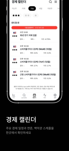 Byul - 실시간 경제 뉴스 & 가상화폐 뉴스 iPhone screenshot 4