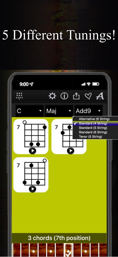 Bass Chords Compass - Music App | MWM