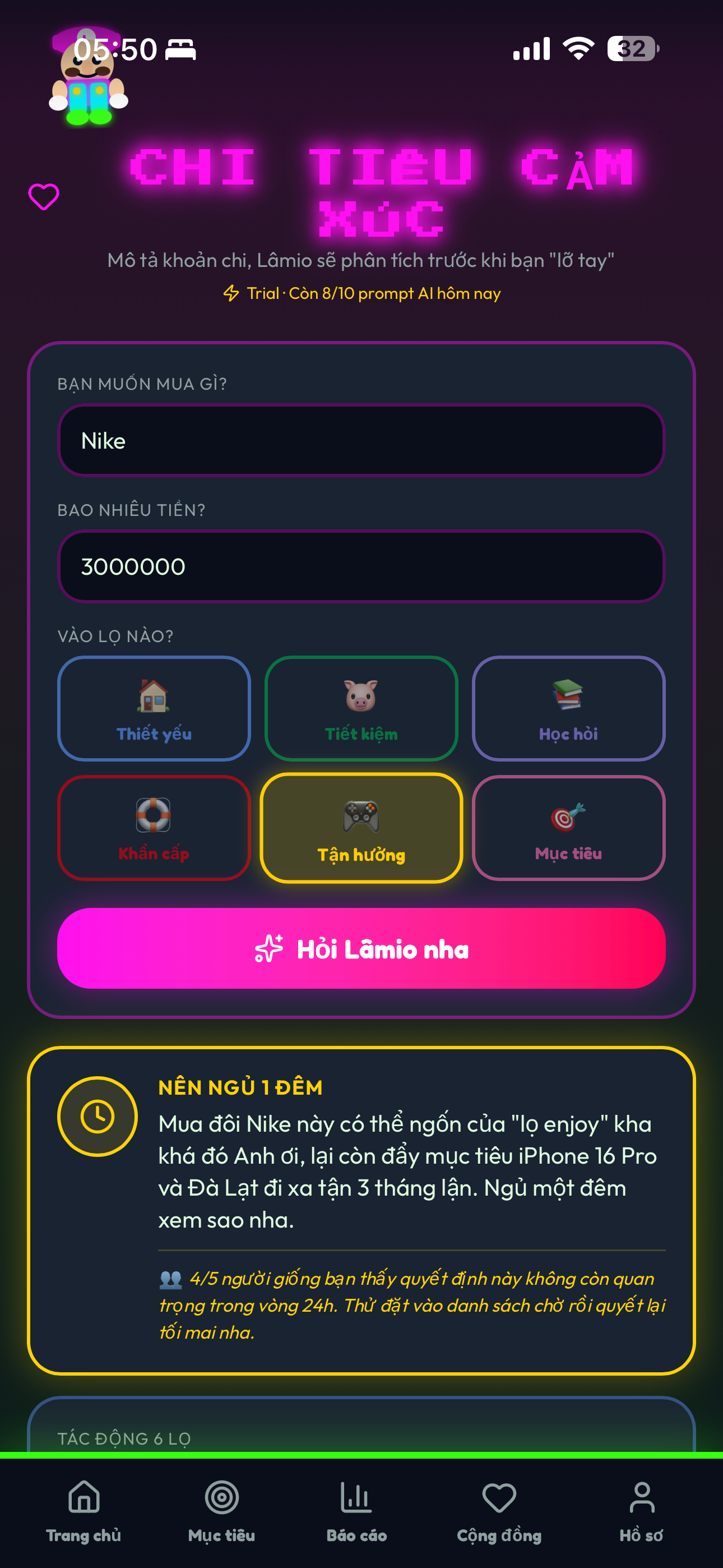 Lâmio Quest: Quản lý tiền screenshot 4