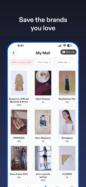 The Mall: Save & Track Brands screenshot 1