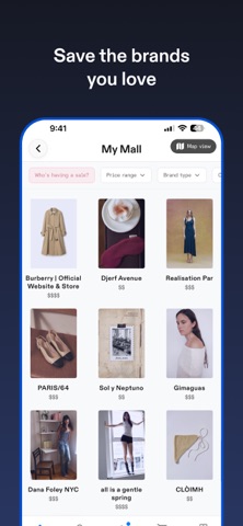 The Mall: Save & Track Brands screenshot