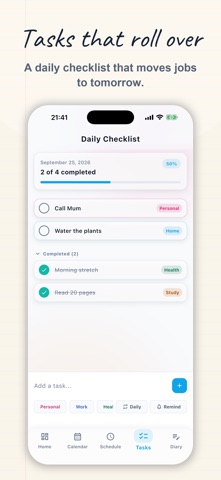 Diary Planner & Schedule Screenshot 5 of 10