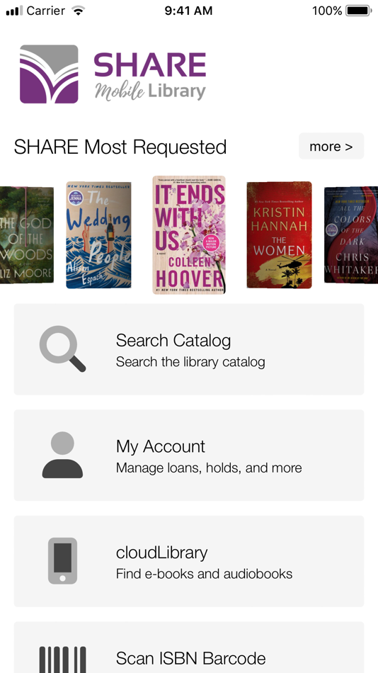 #1. SHARE Mobile Library (iOS) 게시자: Illinois Heartland Library System