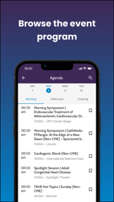 CRT Events App screenshot