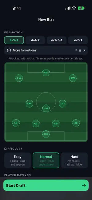 Perfect XI: Go 38-0 screenshot 2