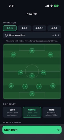 Perfect XI: Go 38-0 Screenshot 2 of 5