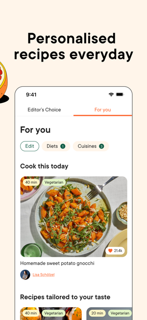 Kitchen Stories Easy Recipes Screenshot