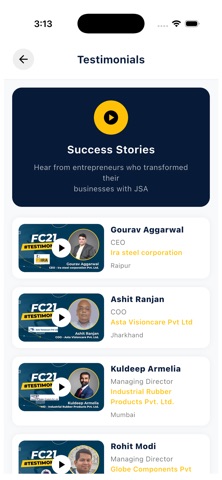 JSA-Cashflow screenshot
