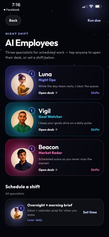 AGI : AI Employee Screenshot 5 of 7