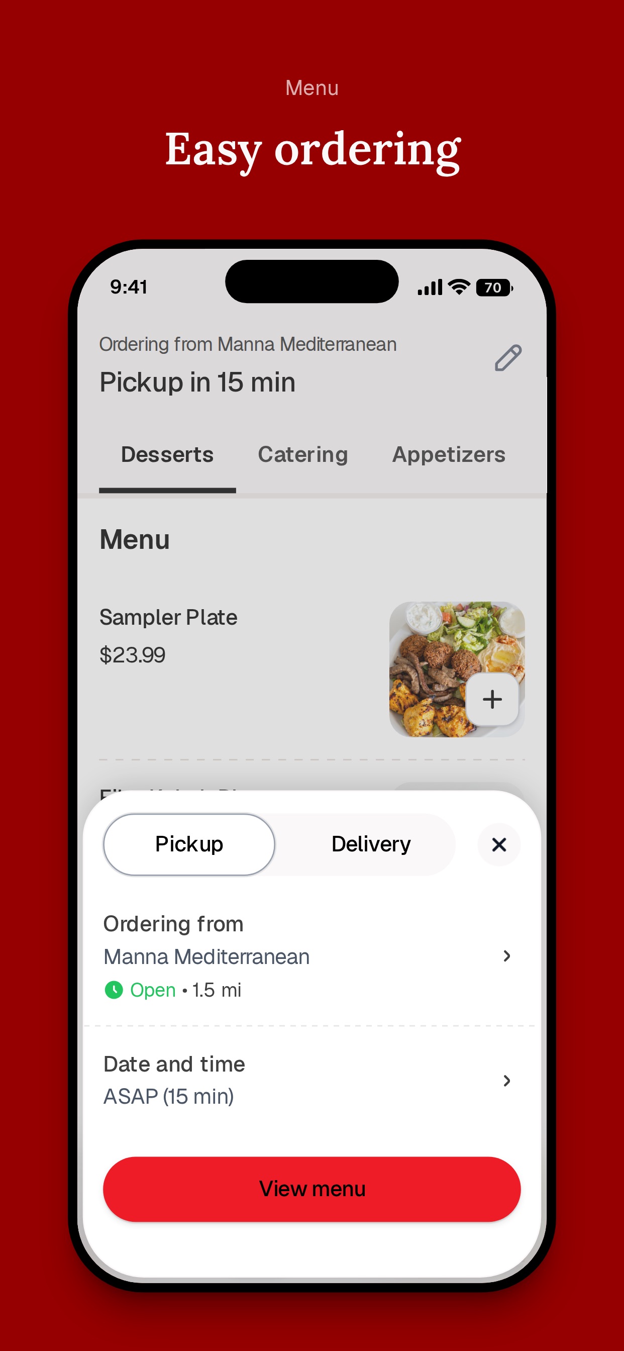 Screenshot 3 of Manna Mediterranean