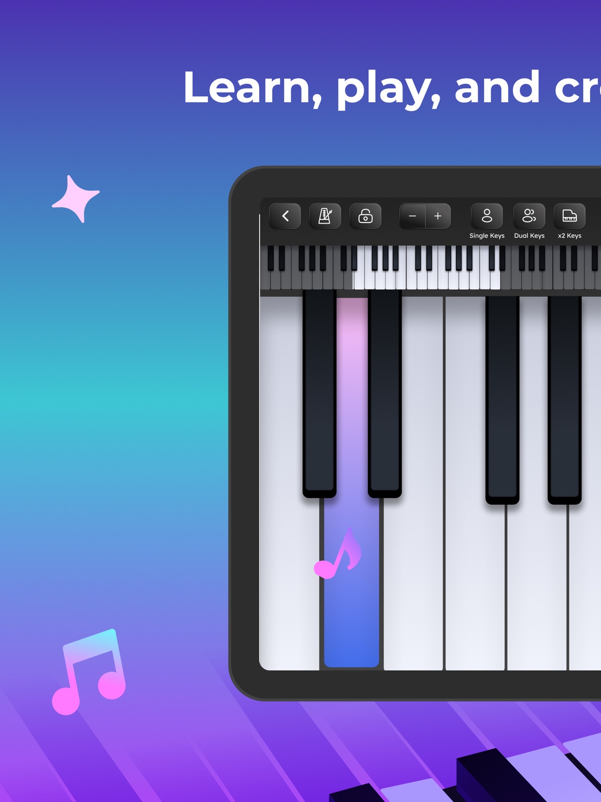Trioplay: Piano - Learn & Game ipad screenshot 1