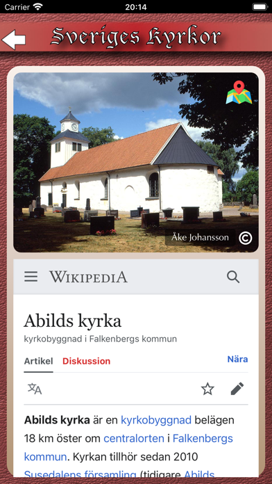 Swedish Churches Screenshot