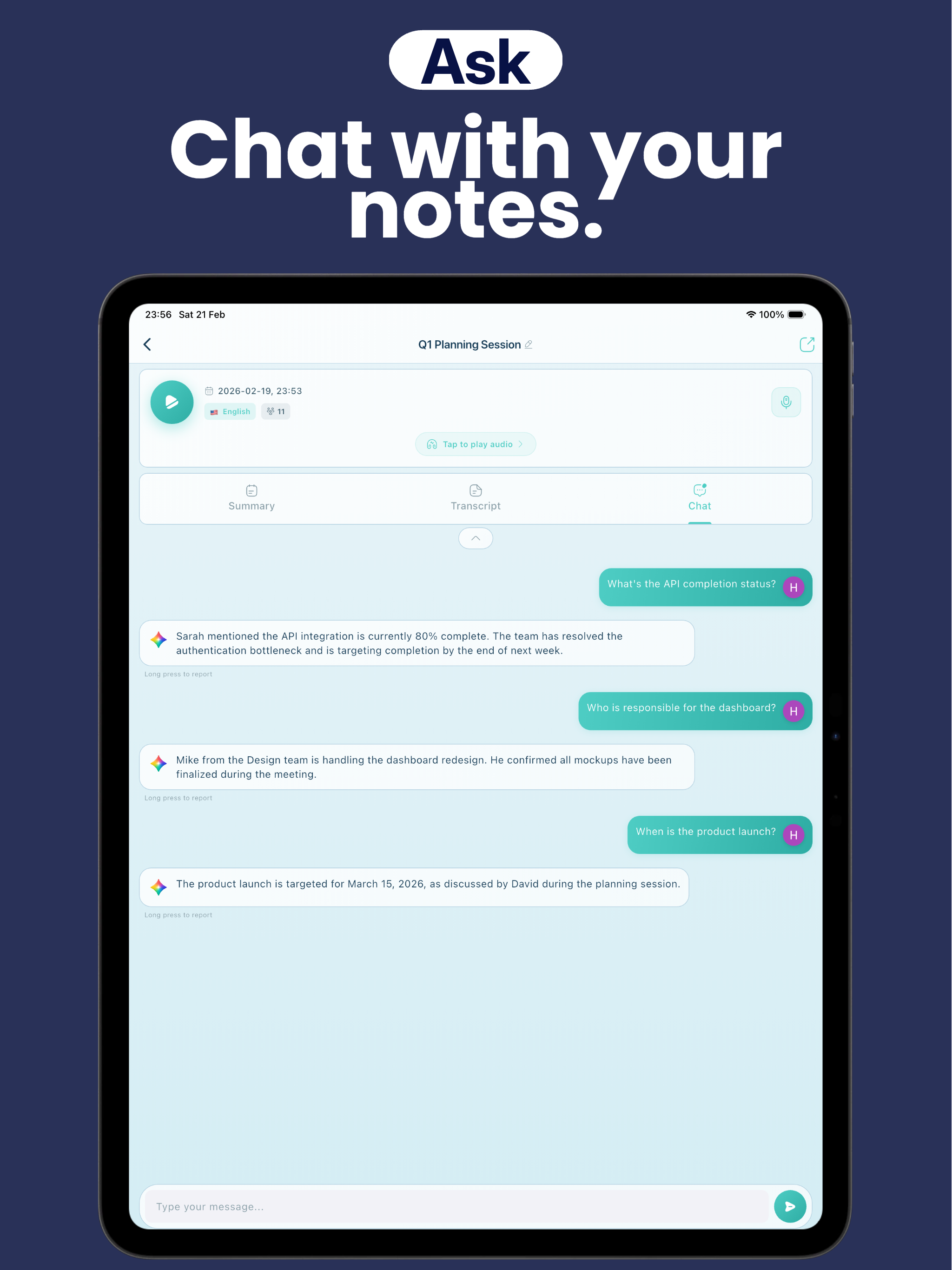 AI Meeting Note Taker - Memos screenshot 11
