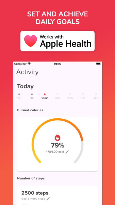 PerfTrain Tracker Gym Log Screenshot
