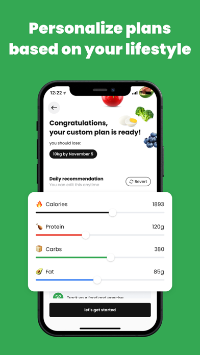 Screenshot #1 pour CalDiet-AI Compteur Calorie