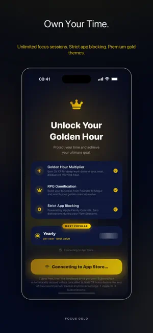Deep Work: FocusGold screenshot 4