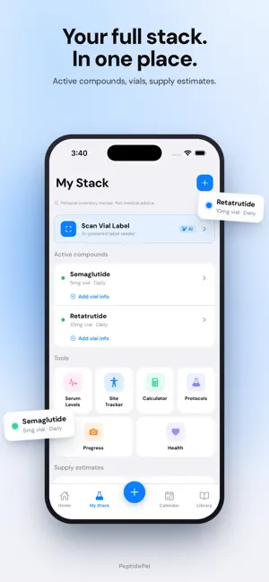 PeptidePal: Research Companion screenshot 2