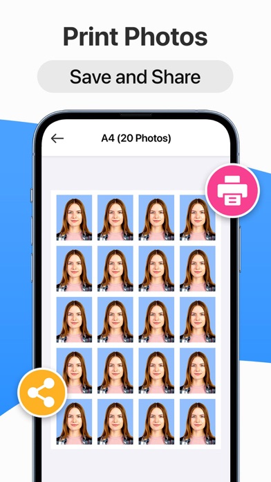 Passport Size Photo Maker App Screenshot