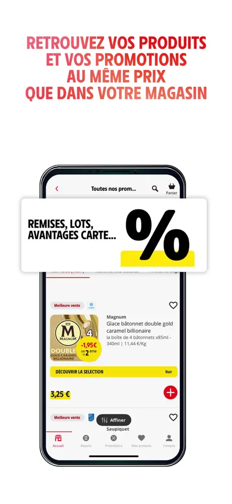 Intermarché – courses en ligne screenshot 2