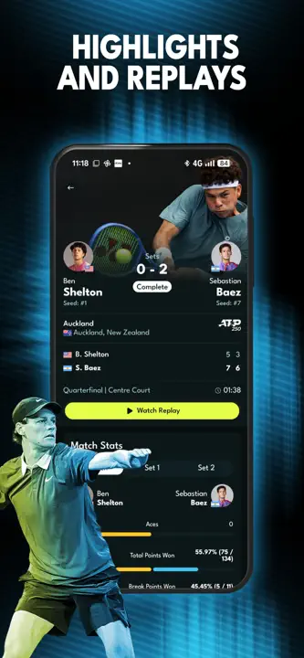 Tennis TV: Screenshot 5 von 7