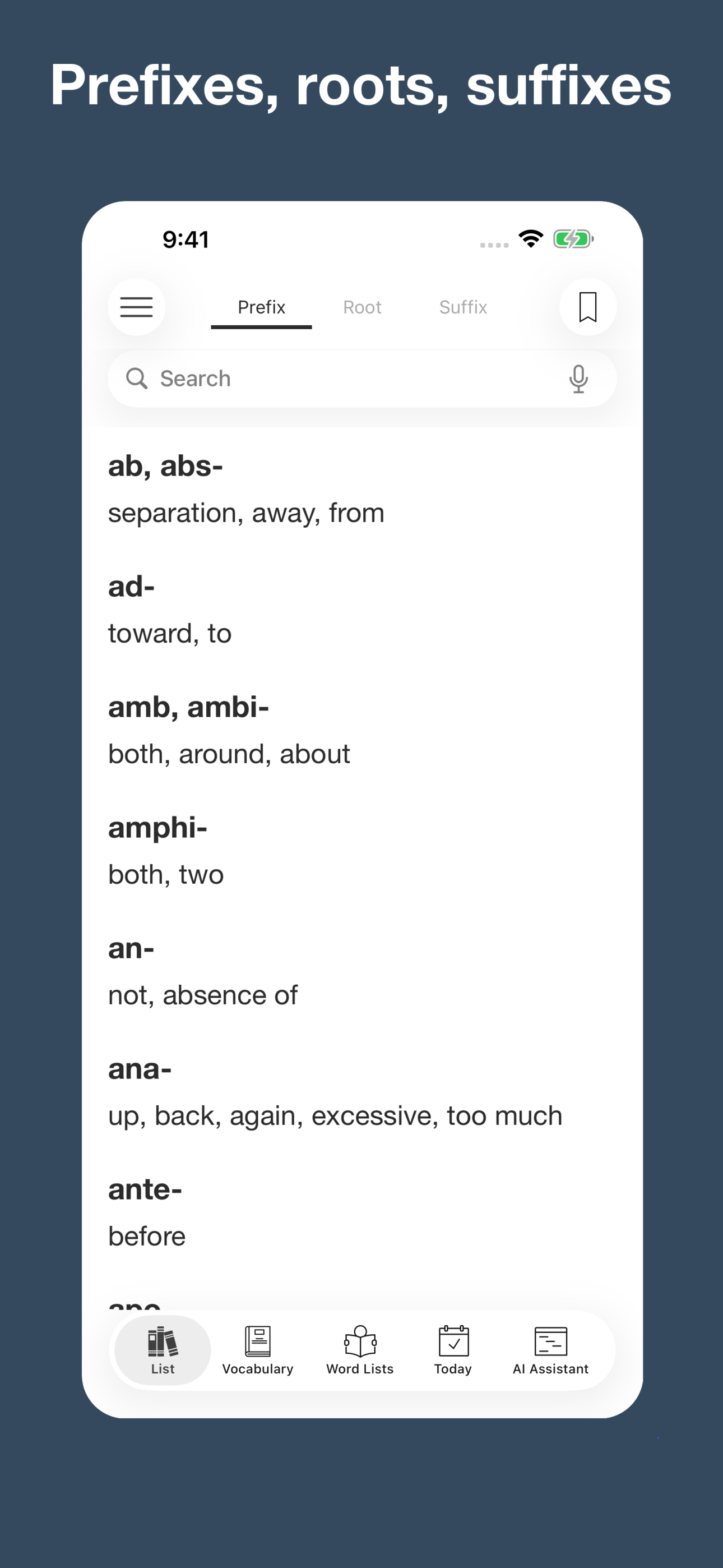 Vocabulary for IELTS, TOEFL