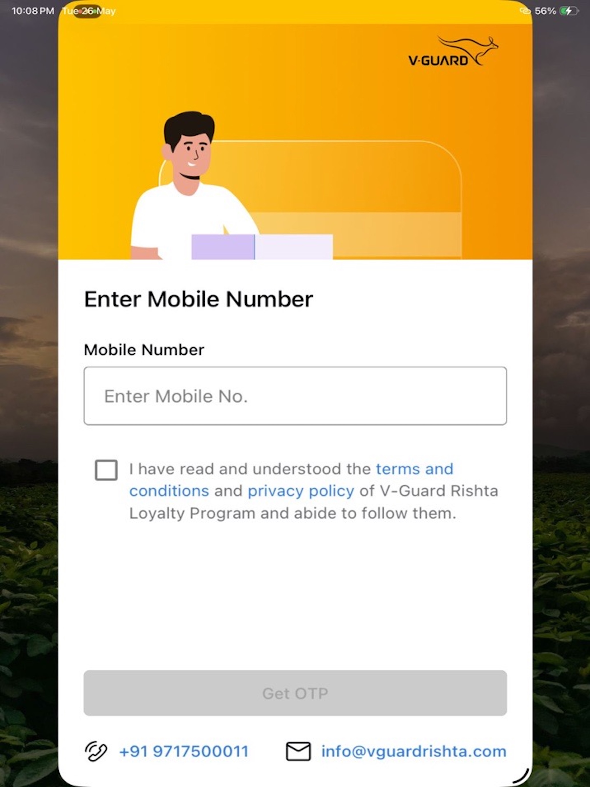 V-Guard Rishta Retailer App