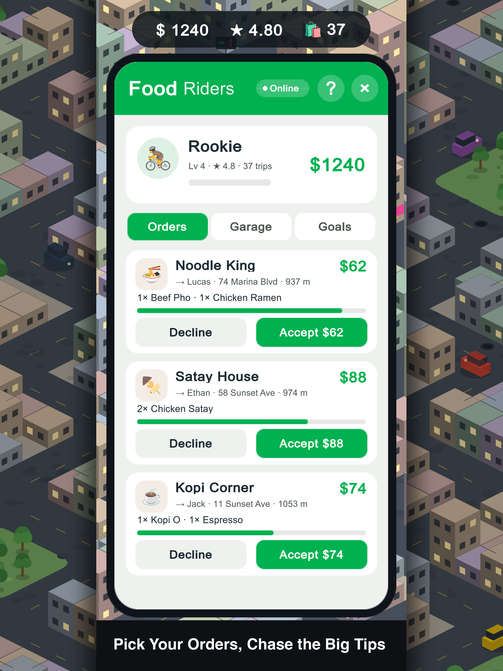 Food Riders screenshot 11