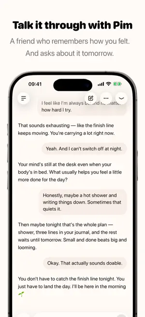 Pim: AI Journal & Mood Tracker screenshot 2