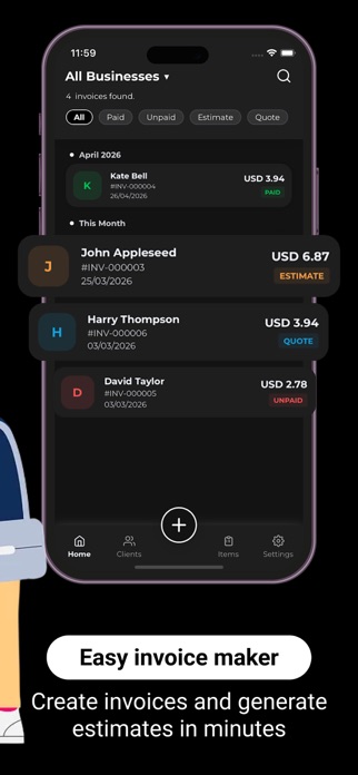 My Invoice Billing App Screenshot 3 of 7