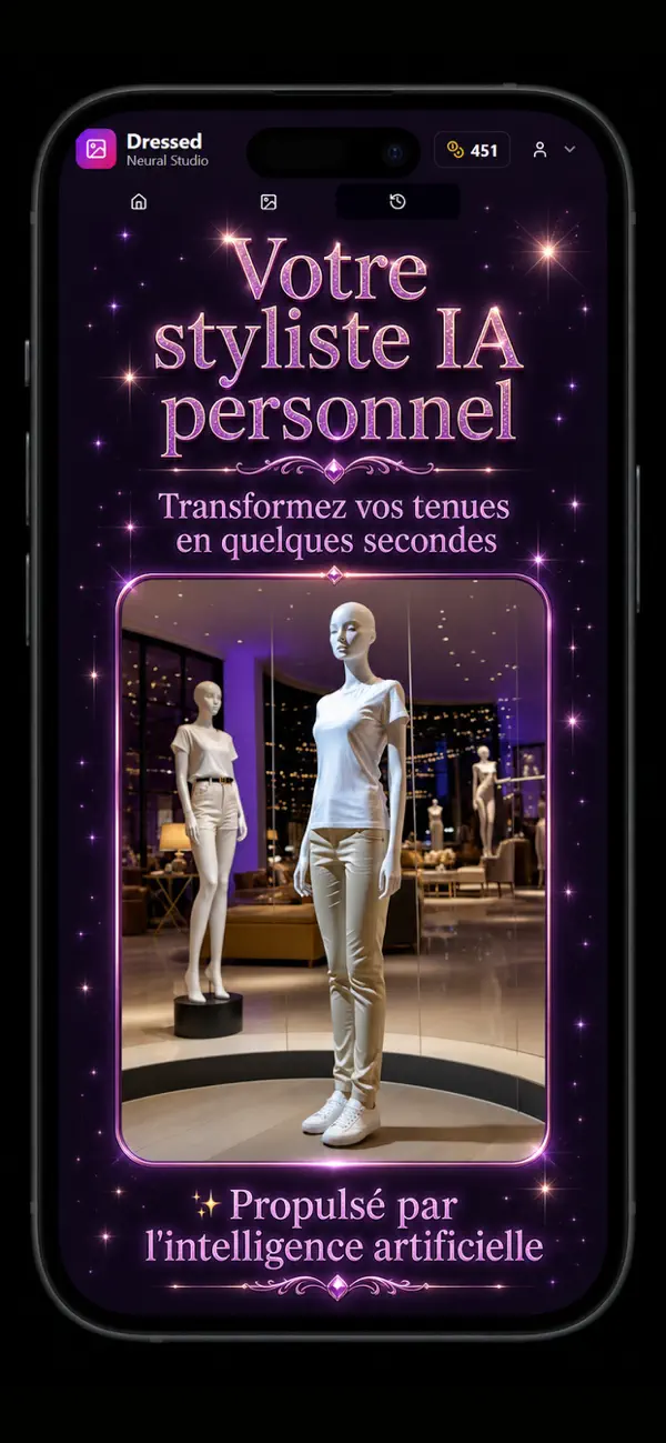 Screenshot #1 pour Dressed AI