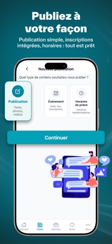 CerfApp – Give & Connect iPhone screenshot