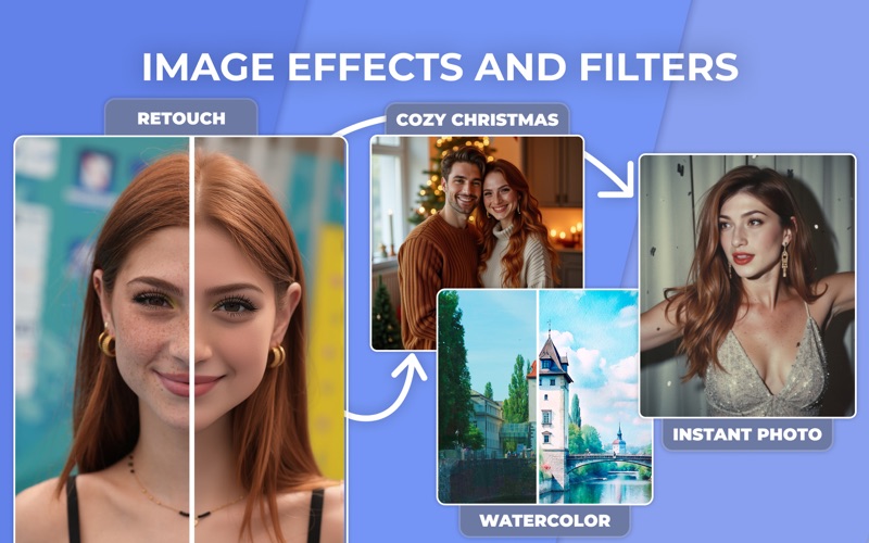 AI Face Editor: Perfect Selfie app screenshot