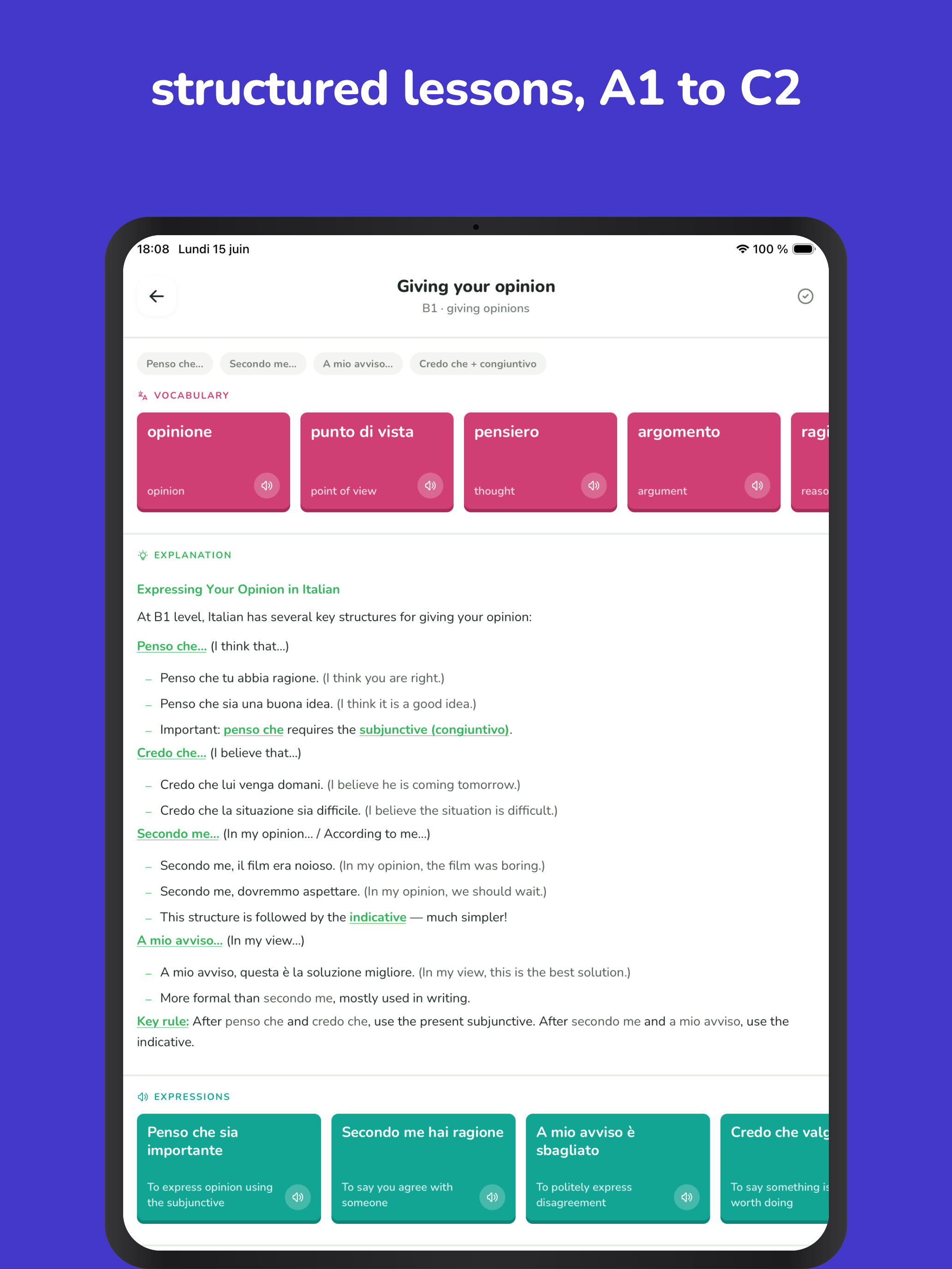 Mio: AI Language Tutor screenshot 15