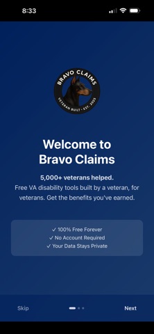 Bravo Claims screenshot