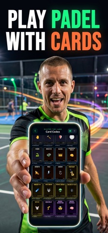 Padel Round — Cards & Matches iPhone screenshot