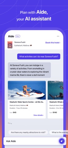 Unravel - Watch. Plan. Book iPhone screenshot