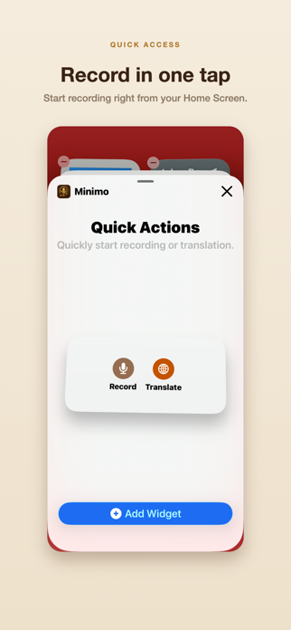 Minimo: Voice Translate & Note Screenshot 5 of 7