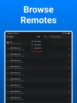 Rclone UI screenshot 11