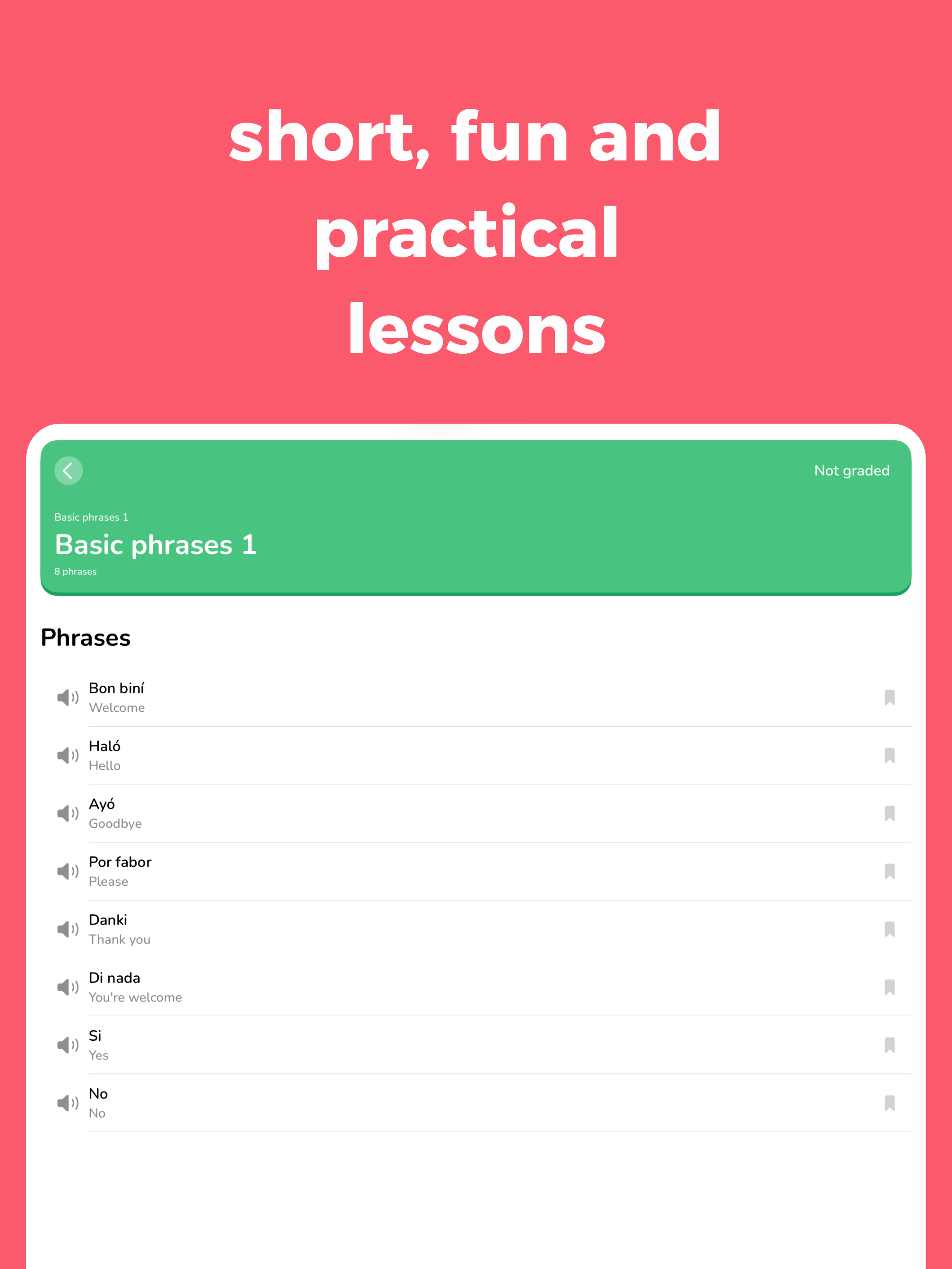 Lora - Learn Papiamentu