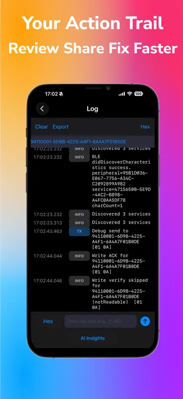 Bluetooth Explorer:AI Terminal screenshot 6 of 9