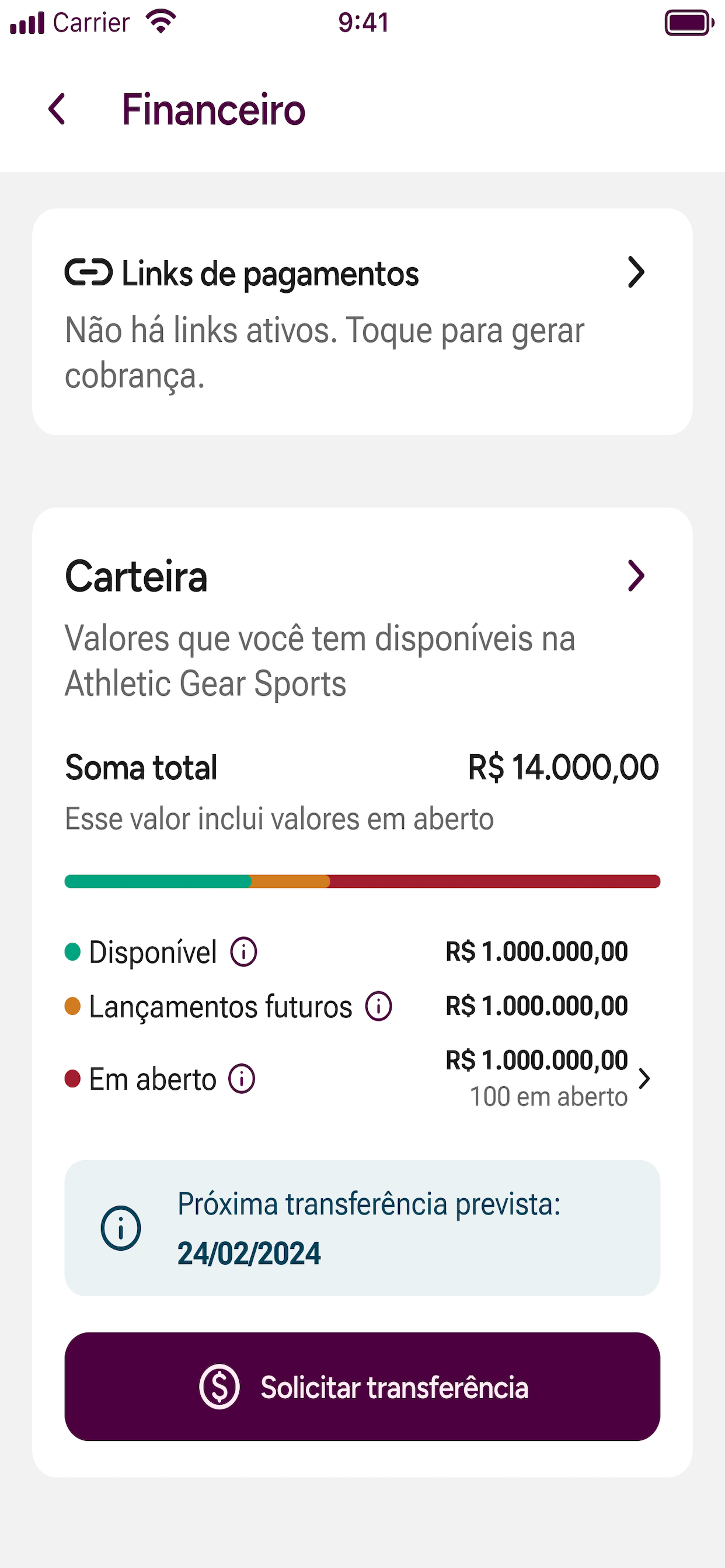 Athletic Gear - Gestão do time screenshot 6
