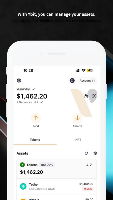 Ybit Wallet: Bitcoin & Crypto Screenshot