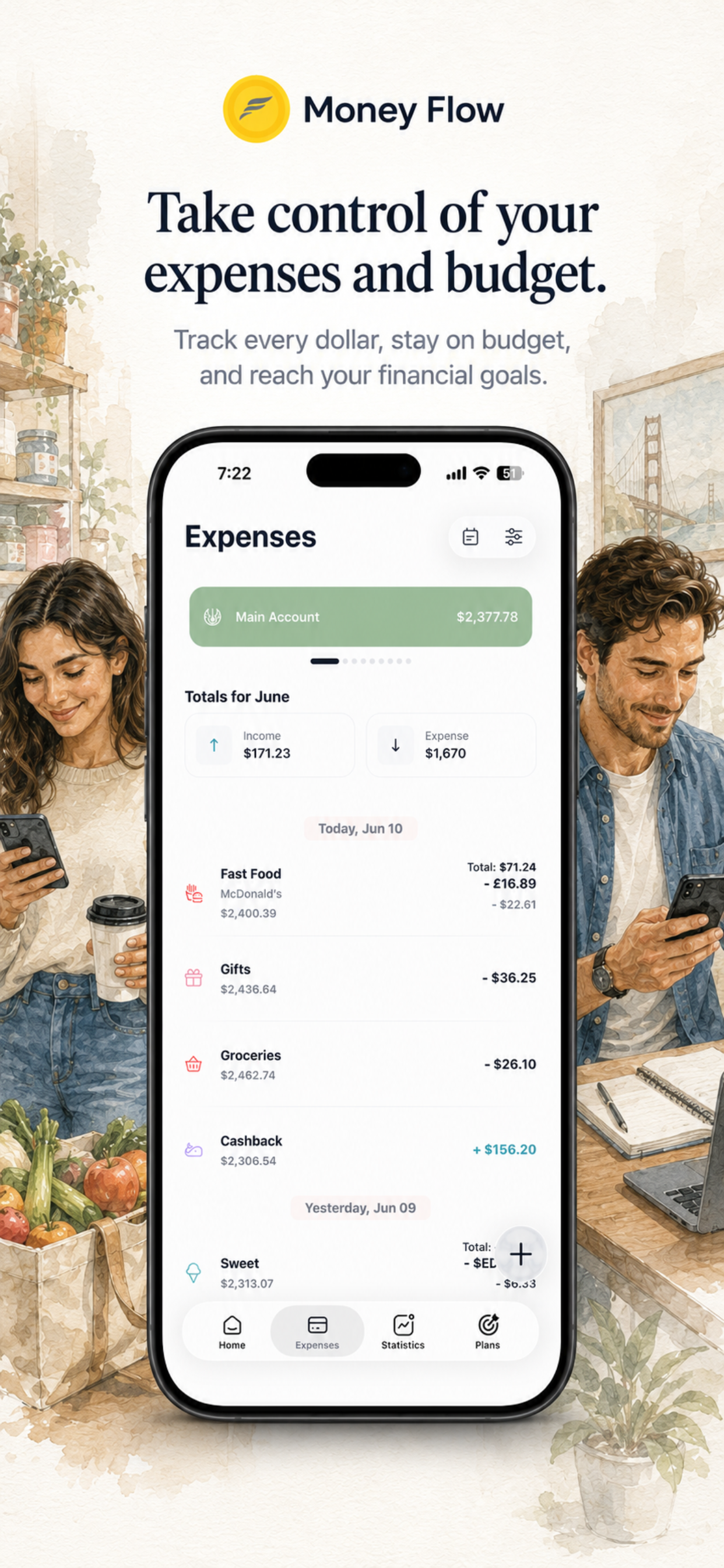 Money Flow: Expense Tracker