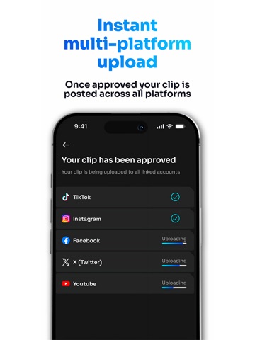 Post Clips: Get Paid to Post iPad screenshot