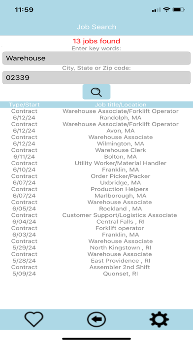 MTSG Jobs Screenshot