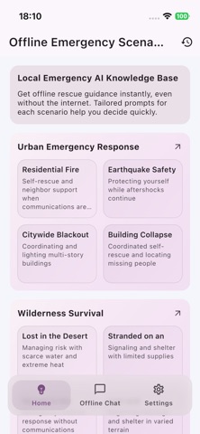 Offline AI Assistant - Gemma Screenshot 2 of 4