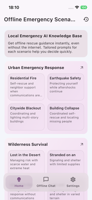 Offline AI Assistant - Gemma Screenshot 2 of 4