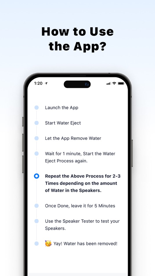 #5. Water Eject ۬ (iOS) 由: BoltQ Media