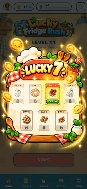 Lucky Fridge Rush screenshot 2