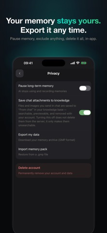 Gedo: Personal AI & Memory Screenshot 6 of 7